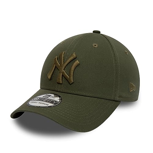 New Era MLB Cap New York Yankees Baseball Teamlogo NY grün 39Thirty Kappe Hut gebogener Schirm - L-XL (7 1/8-7 5/8) von New Era