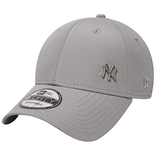 New Era Unisex Cap Mlb Flawless Logo Basic Herren Kappe, Grau, Einheitsgröße EU von New Era