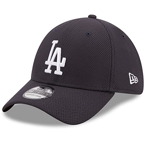New Era 39Thirty Diamond Cap - LA Dodgers Navy - M/L von New Era