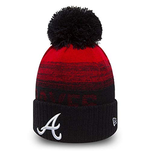 New Era MLB ON-Field Fleece Winter Mütze - Atlanta Braves von New Era