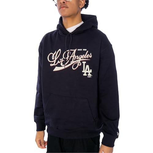 New Era MLB Retro LA Dodgers Hoodie Herren Kapuzenpullover Navy Offwhite, L New Era MLB Retro LA Dodgers Hoodie Herren Kapuzenpullover Navy Offwhite, L von New Era