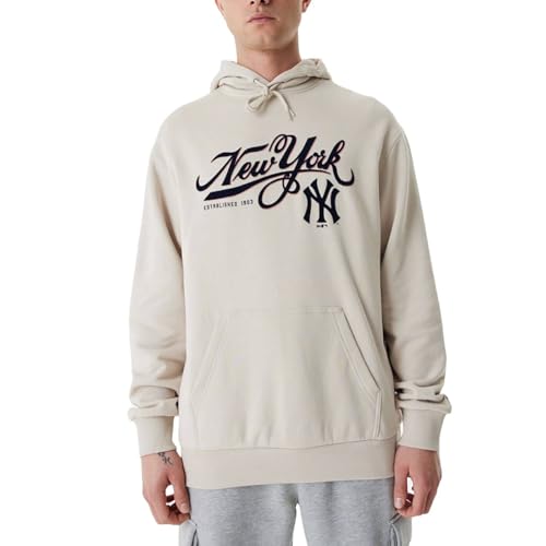 New Era MLB Retro New York Yankees Hoodie Herren Kapuzenpullover Stone, M New Era MLB Retro New York Yankees Hoodie Herren Kapuzenpullover Stone, M von New Era