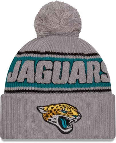 New Era Men's NFL Sideline Knit Jacksonville Jaguars One Size Fits Most New Era Men's NFL Sideline Knit Jacksonville Jaguars One Size Fits Most von New Era