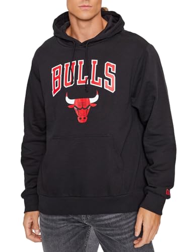 New Era - NBA Chicago Bulls Logo Hoodie, Größe:L von New Era