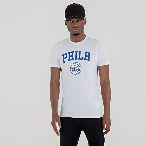 New Era - NBA Philadelphia 76ers Team Logo T-Shirt - Wei§ New Era - NBA Philadelphia 76ers Team Logo T-Shirt - Wei§ von New Era