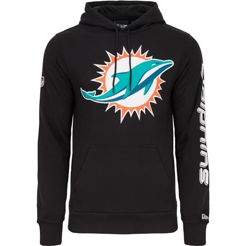 New Era NFL Fleece Hoody - Vertical Miami Dolphins - L von New Era
