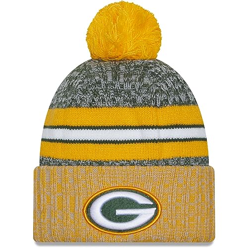 New Era NFL Sideline Winter Mütze Green Bay Packers 2023/24 von New Era