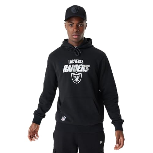 New Era Herren NFL Script Graphic Hoody Lasrai Blkwhi Las Vegas Raiders Kapuzenpullover, Schwarz, XL EU New Era Herren NFL Script Graphic Hoody Lasrai Blkwhi Las Vegas Raiders Kapuzenpullover, Schwarz, XL EU von New Era