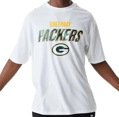 New Era NFL Script Graphic OS Tee GREPAC WHICIG Green Bay Packers, MÄNNLICH T-Shirt, von New Era