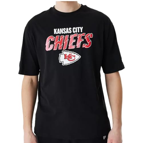 New Era NFL Script Graphic OS Tee KANCHI BLKSCA Kansas City Chiefs, MÄNNLICH T-Shirt, New Era NFL Script Graphic OS Tee KANCHI BLKSCA Kansas City Chiefs, MÄNNLICH T-Shirt, von New Era