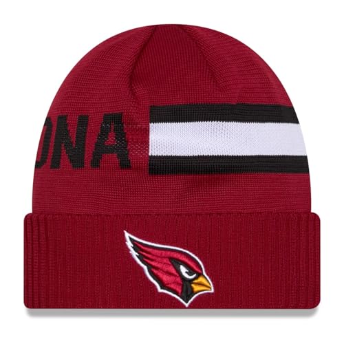 New Era NFL Sideline Tech Knit Mütze - Arizona Cardinals von New Era