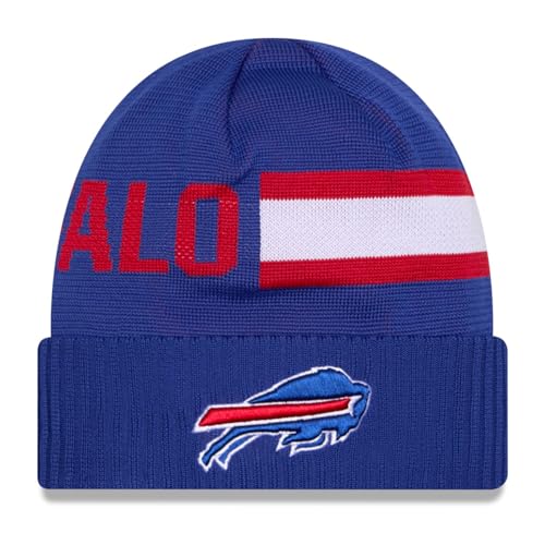 New Era NFL Sideline Tech Knit Mütze - Buffalo Bills von New Era