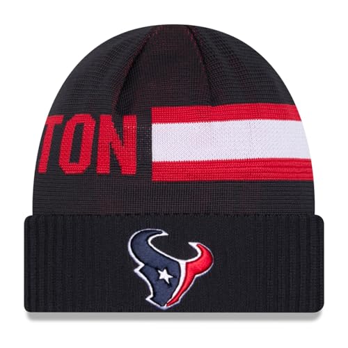 New Era NFL Sideline Tech Knit Mütze - Houston Texans von New Era