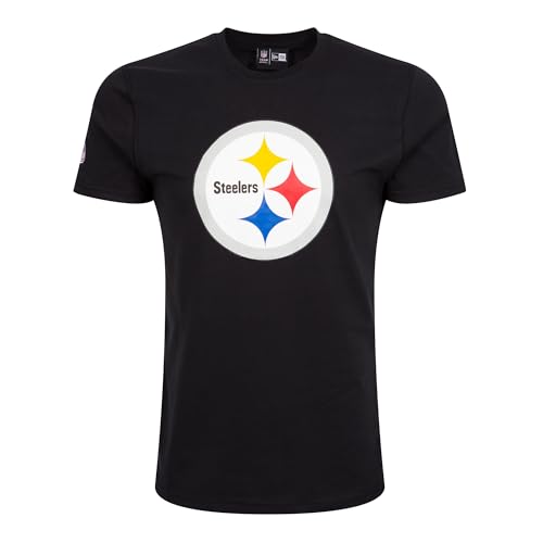 New Era - NFL Team Logo Pittsburgh Steelers T-Shirt, Schwarz, M New Era - NFL Team Logo Pittsburgh Steelers T-Shirt, Schwarz, M von New Era