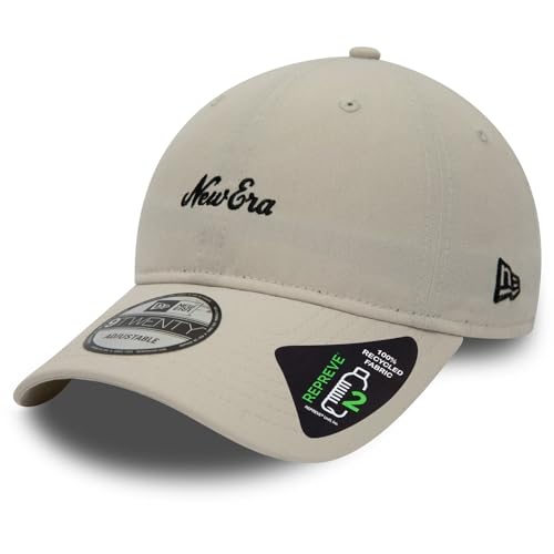 New Era 9Twenty Strapback Cap - Brand Script Stone beige New Era 9Twenty Strapback Cap - Brand Script Stone beige von New Era
