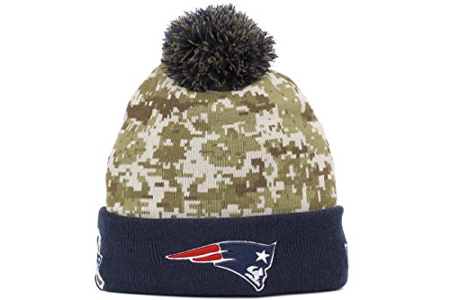 New Era New England Patriots 2015 NFL Sideline Salute to Service Sport Knit Hat Hut New Era New England Patriots 2015 NFL Sideline Salute to Service Sport Knit Hat Hut von New Era