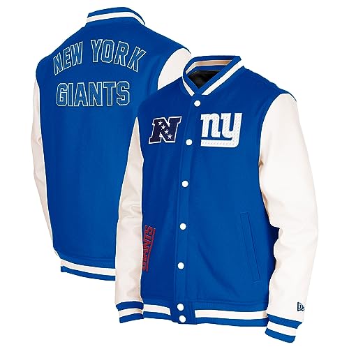 New Era New York Giants NFL 2023 Sideline Light Royal White Jacke - XXL New Era New York Giants NFL 2023 Sideline Light Royal White Jacke - XXL von New Era