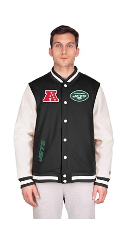 New Era New York Jets NFL 2023 Sideline Black White Jacke - XL von New Era