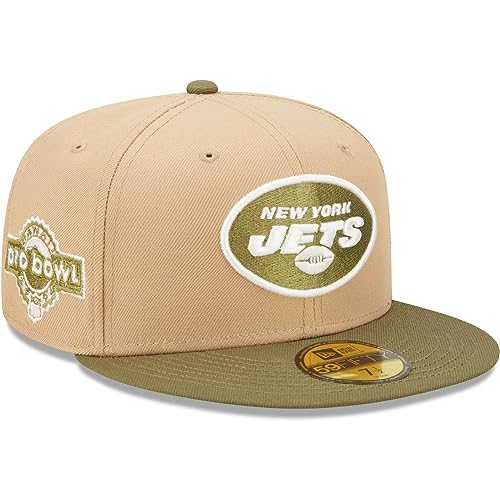 New Era 59Fifty Fitted Cap - SIDEPATCH New York Jets - 7 1/4 von New Era