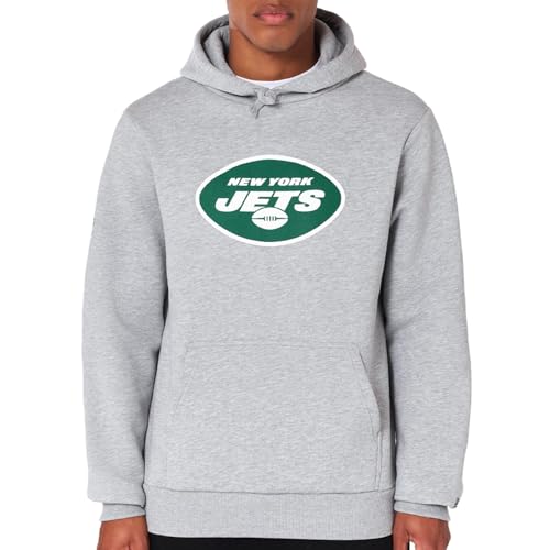 New Era New York Jets NFL Team Logo Hoody Grau Kapuzenpullover - XL New Era New York Jets NFL Team Logo Hoody Grau Kapuzenpullover - XL von New Era
