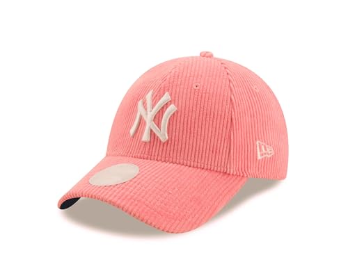 New Era New York Yankees Cord Cap Baseball verstellbar Damenkappe pink - One-Size von New Era