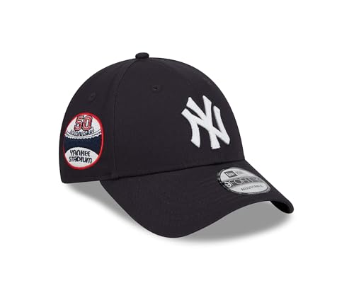 New Era New York Yankees MLB 50th Anniversary of Yankee Stadium Sideptach Navy 9Forty Adjustable Cap - One-Size von New Era