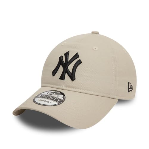 New Era New York Yankees MLB League Essential Beige Schwarz Verstellbare 9Twenty Cap - One-Size New Era New York Yankees MLB League Essential Beige Schwarz Verstellbare 9Twenty Cap - One-Size von New Era
