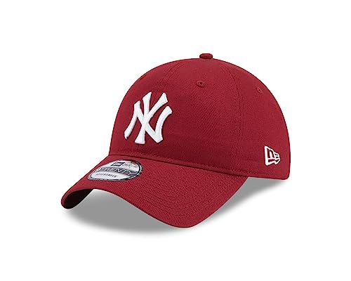 New Era New York Yankees MLB League Essential Cardinal 9Twenty Unstructured Strapback Cap - One-Size von New Era