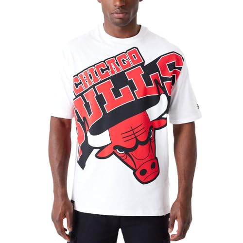 New Era Oversized Shirt - BIG LOGO Chicago Bulls - M von New Era