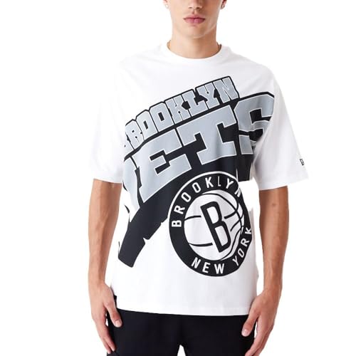 New Era Oversized Shirt - Big Logo Brooklyn Nets - XL von New Era