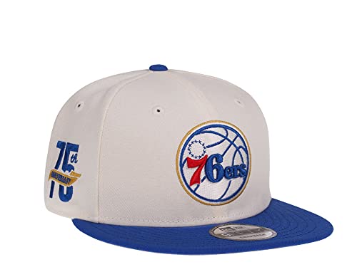 New Era Philadelphia 76ers NBA 75th Anniversary Two Tone Edition 9Fifty Snapback Cap von New Era