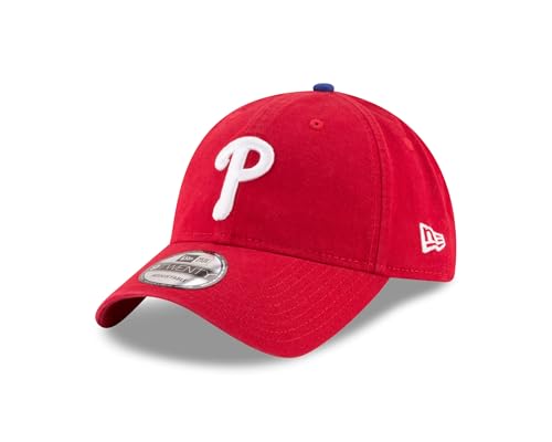 New Era Philadelphia Phillies MLB Core Classic Rot Verstellbare 9Twenty Cap - One-Size New Era Philadelphia Phillies MLB Core Classic Rot Verstellbare 9Twenty Cap - One-Size von New Era