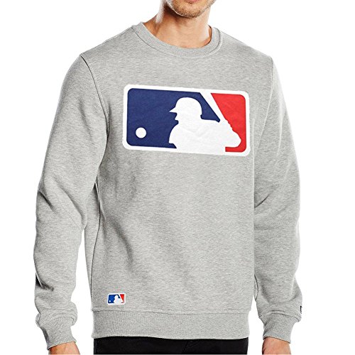 New Era Pullover - MLB Logo Baseball grau - S New Era Pullover - MLB Logo Baseball grau - S von New Era