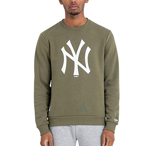 New Era Pullover - MLB New York Yankees Oliv - M von New Era