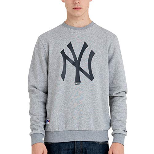 New Era Pullover - MLB New York Yankees grau - L von New Era