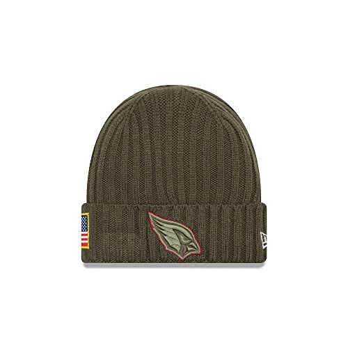 New Era Salute to Service Wintermütze - Arizona Cardinals Oliv von New Era