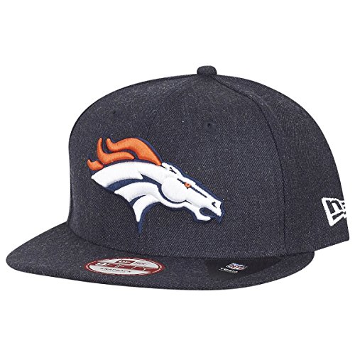 New Era Snapback Cap - NFL Denver Broncos Heather Navy - S/M von New Era