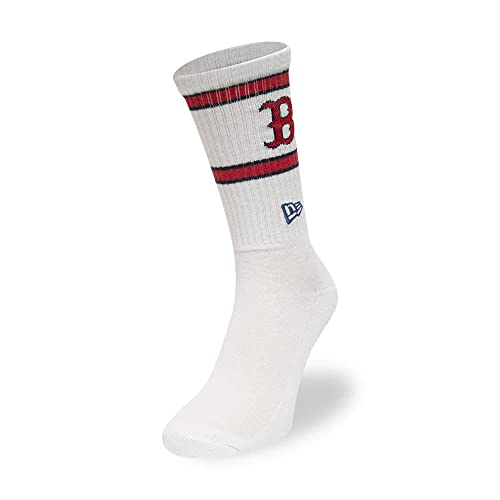 New Era Unisex Premium Crew Socken Boston Red Socks White New Era Unisex Premium Crew Socken Boston Red Socks White von New Era
