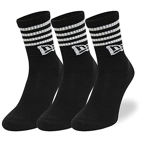 New Era Stripe Crew Socken Black 43 New Era Stripe Crew Socken Black 43 von New Era