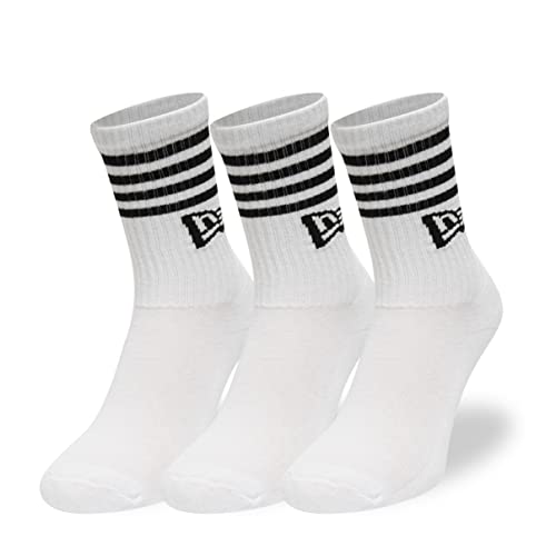 New Era Stripe Crew Socken White 43 New Era Stripe Crew Socken White 43 von New Era