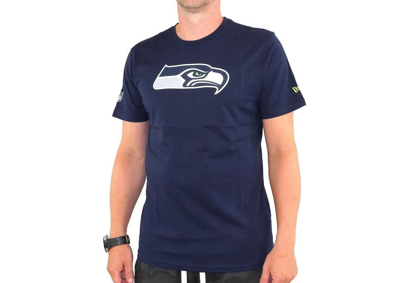 New Era T-Shirt T-Shirt NOS New Era Seahawks, G XL, F blau von New Era