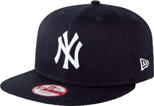 New Era - MLB New York Yankees Essential 9Fifty Snapback Cap - Navy, Größe:M/L von New Era