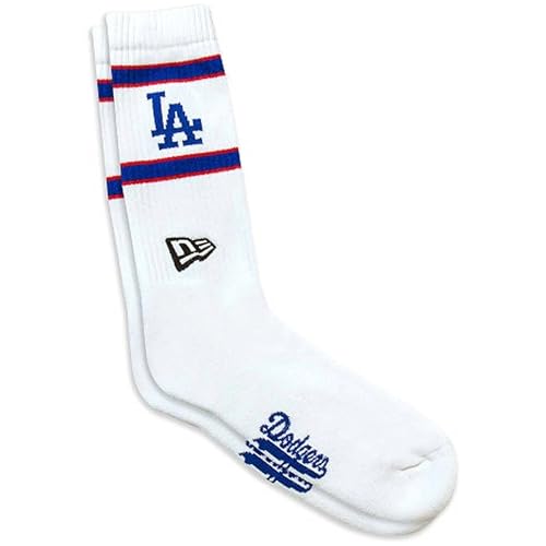 New Era Unisex Mlb Premium Socken, Weiß, 9-11 EU von New Era