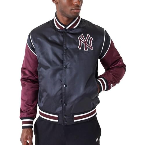 New Era Varsity College Jacke - Satin New York Yankees - S New Era Varsity College Jacke - Satin New York Yankees - S von New Era