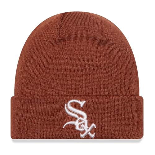 New Era Wintermütze Beanie - Chicago White Sox bark braun von New Era