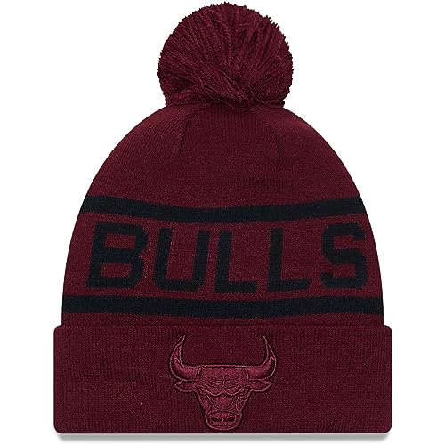 New Era Wintermütze Bommel Beanie Chicago Bulls Cardinal von New Era