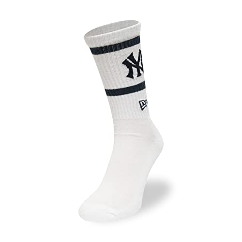 New Era Unisex Premium Crew Socken New York Yankees weiß von New Era