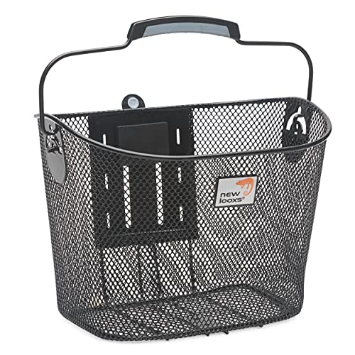 New Look Toscane Smart Lock Fahrradkorb, Black, 34 x 25 x 25 cm New Look Toscane Smart Lock Fahrradkorb, Black, 34 x 25 x 25 cm von New Looxs