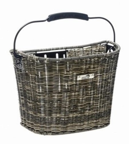 New Looxs Lombok Rattan Fahrradkorb, Grey, 34 x 25 x 25 cm New Looxs Lombok Rattan Fahrradkorb, Grey, 34 x 25 x 25 cm von New Looxs