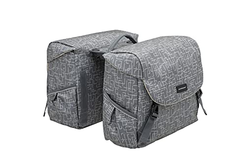 New Looxs Mondi Joy Double Racktime Doppeltasche, Ivy Grey, 38 Liter New Looxs Mondi Joy Double Racktime Doppeltasche, Ivy Grey, 38 Liter von New Looxs